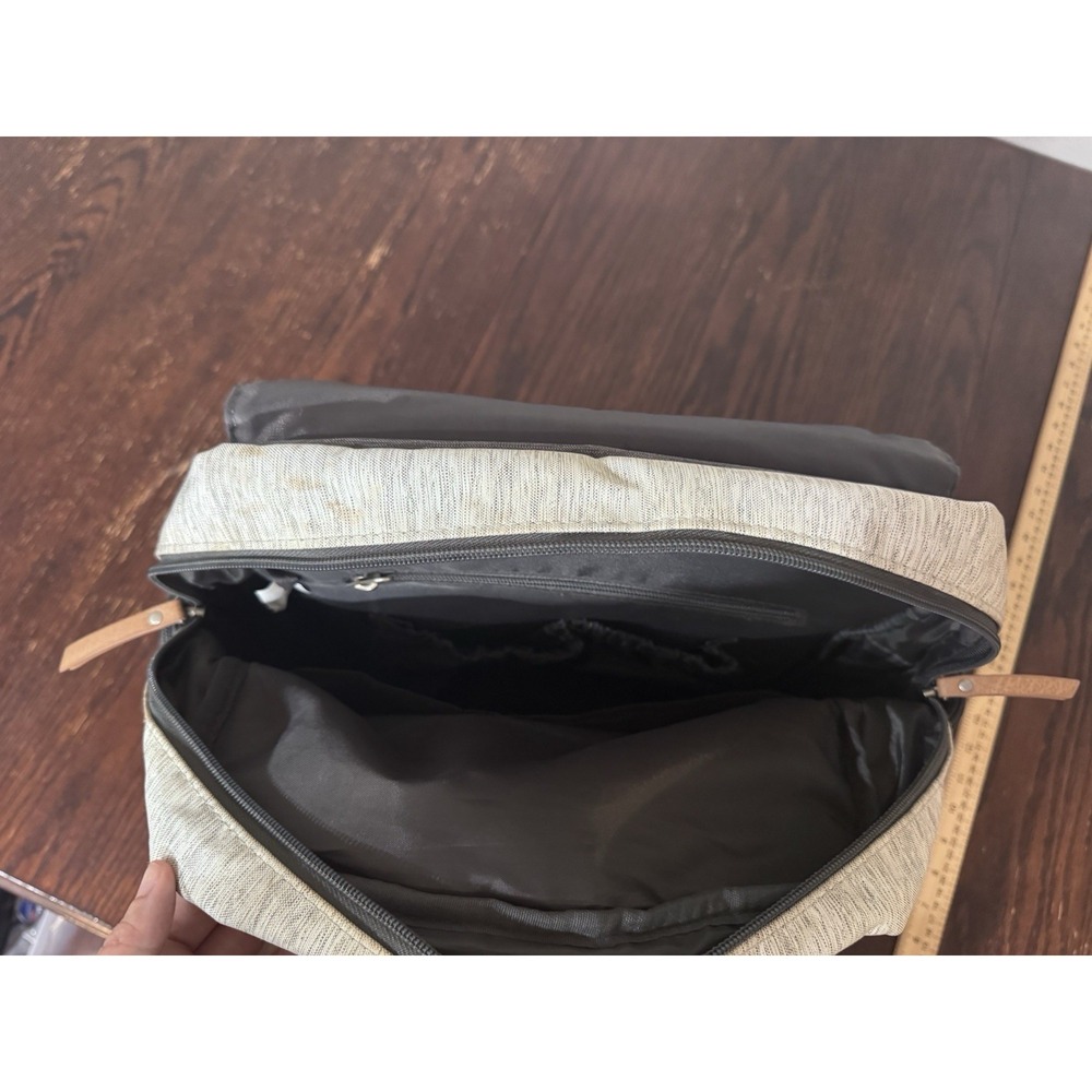 Eddie Bauer Cascade First Adventure Backpack Diaper Bag - Gray Preppy Neutral - Picture 11 of 11
